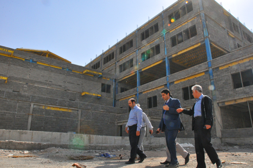 بازدید از پروژه احداث بیمارستان جدید مهندس سمیع 5