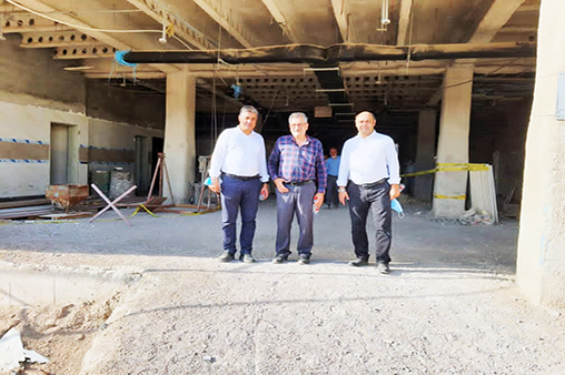 بازدیدازبیمارستان جدید