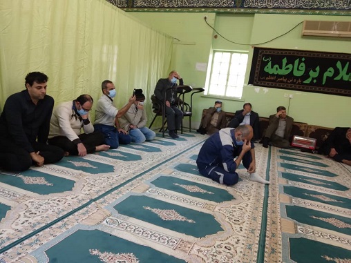 مراسم حضرت زهرا در بهداری 4