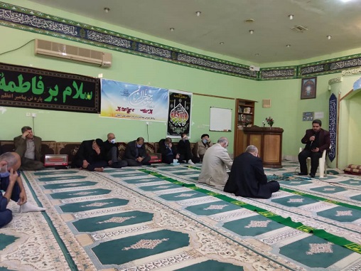 مراسم حضرت زهرا در بهداری 5