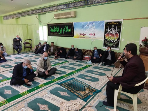 مراسم حضرت زهرا در بهداری 6