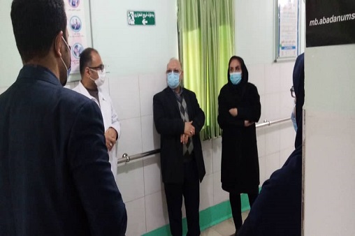 بازدید رییس بهداشت و درمان از بخش ها 2
