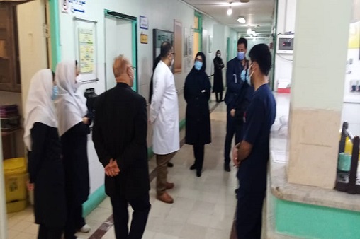 بازدید رییس بهداشت و درمان از بخش ها 3