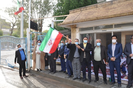 مراسم دهه مبارک فجر درب شماره دو 7