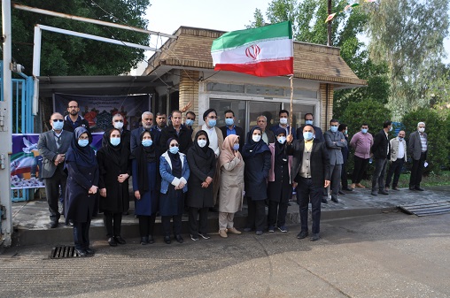 مراسم دهه مبارک فجر درب شماره دو 12