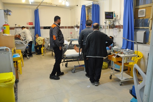 اتش سوزی پالایشگاه 7