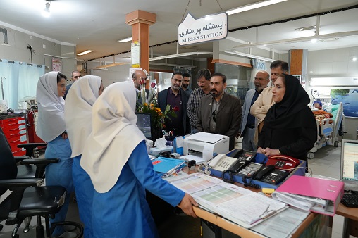 مدیر عامل پالایشگاه روز پرستار 3