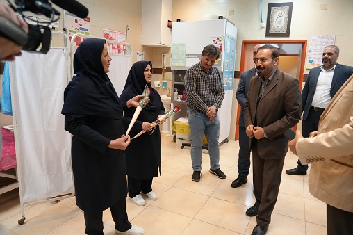 مدیر عامل پالایشگاه روز پرستار 7