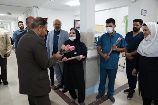 مدیر عامل پالایشگاه روز پرستار 9