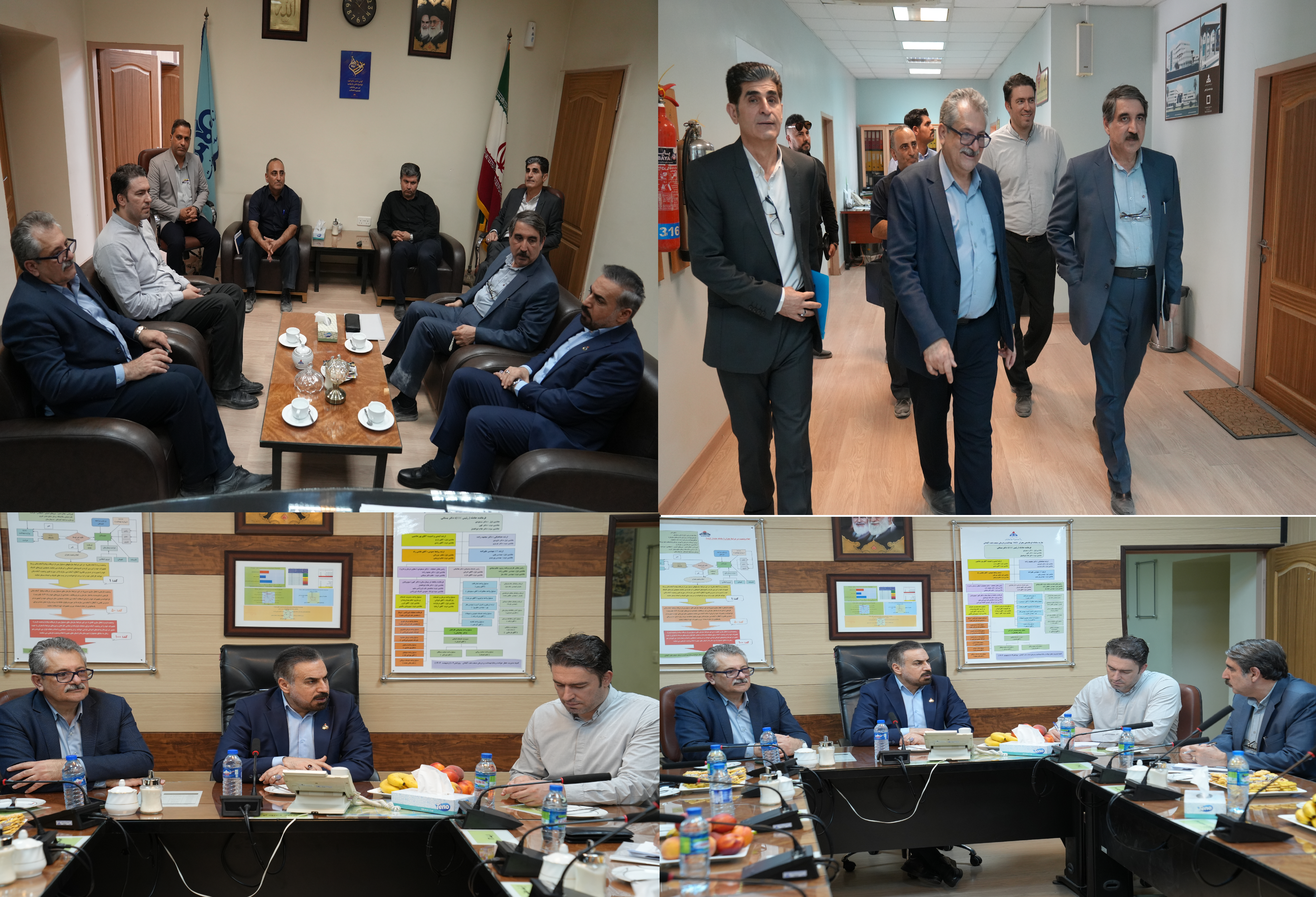 بازدیدشرکت ملی نفت از بیمارستان جدید 2