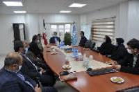 عکس های دیدار هیئت رییسه  بهداری با مدیر عامل جدید پالایشگاه  5