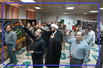 وداع با رهبر شهید در بهداشت و درمان صنعت نفت آبادان