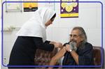 برگزاری غرفه تزریق واکسن آنفولانزا فصلی در پلی‌کلینیک بهداشت و درمان صنعت نفت آبادان