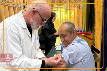 اجرای طرح واکسیناسیون پیشگیرانه در مرکز سلامت کار انبار نفت ری