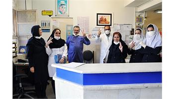 مدافعان و تلاشگران جبهه سلامت در بهداشت ودرمان صنعت نفت آبادان